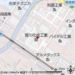 滋賀県栗東市下鈎959-5周辺の地図