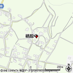 岡山県美作市楢原中556-8周辺の地図
