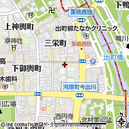 京都府京都市上京区三芳町133周辺の地図