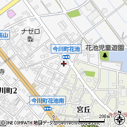 愛知県刈谷市今川町花池174周辺の地図