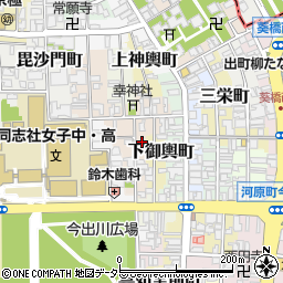 京都府京都市上京区柳風呂町191周辺の地図