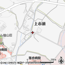 岡山県真庭市上市瀬278周辺の地図