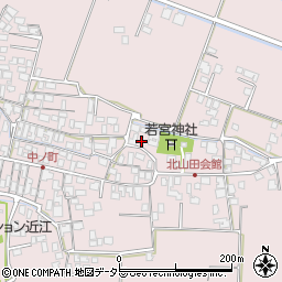 滋賀県草津市北山田町797周辺の地図