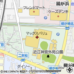 ジーユーブランチ大津京店周辺の地図