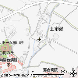 岡山県真庭市上市瀬462周辺の地図