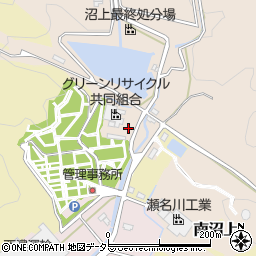 静岡県静岡市葵区北沼上380-2周辺の地図