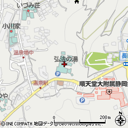 弘法の湯長岡店周辺の地図