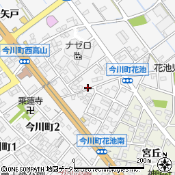 愛知県刈谷市今川町花池75周辺の地図