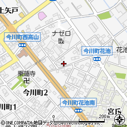 愛知県刈谷市今川町花池74周辺の地図