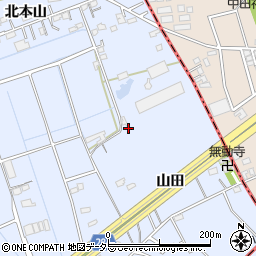 愛知県刈谷市一里山町山田86周辺の地図