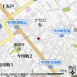 愛知県刈谷市今川町花池42周辺の地図