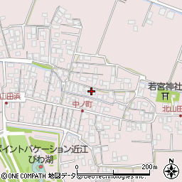 滋賀県草津市北山田町885周辺の地図