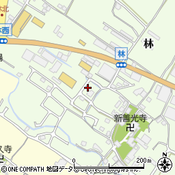 滋賀県栗東市林277周辺の地図