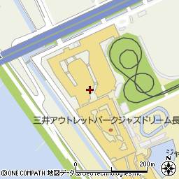 ゼニアアウトレットストア長島周辺の地図