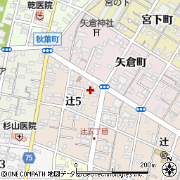 オオムラサイクル矢倉店周辺の地図