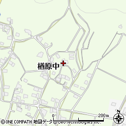 岡山県美作市楢原中542周辺の地図