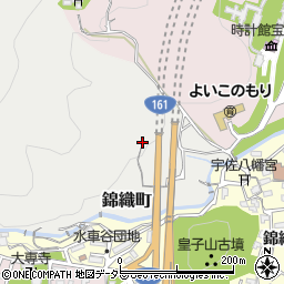 滋賀県大津市錦織町563周辺の地図