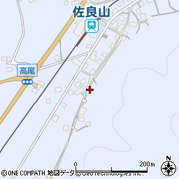 岡山県津山市高尾277周辺の地図