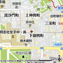 京都府京都市上京区柳風呂町190周辺の地図