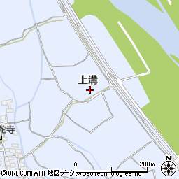 京都府亀岡市大井町並河上溝周辺の地図