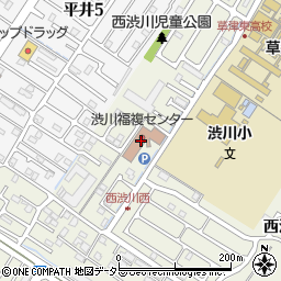 渋川福複センター障害者福祉センター周辺の地図