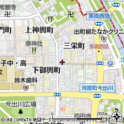 京都府京都市上京区表町24周辺の地図