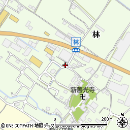 滋賀県栗東市林427周辺の地図