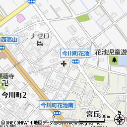 愛知県刈谷市今川町花池170周辺の地図