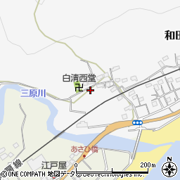 千葉県南房総市和田町白渚622-1周辺の地図