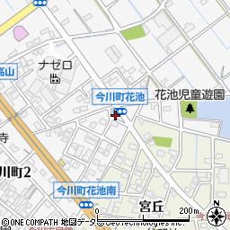 愛知県刈谷市今川町花池177周辺の地図