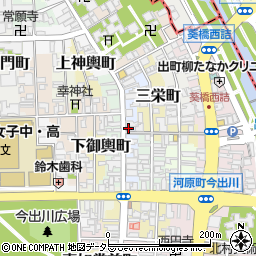 京都府京都市上京区表町23周辺の地図