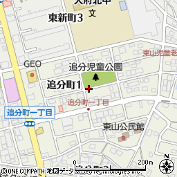 〒474-0027 愛知県大府市追分町の地図