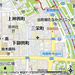 京都府京都市上京区二神町164周辺の地図