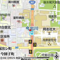 ローソン今出川駅前店周辺の地図