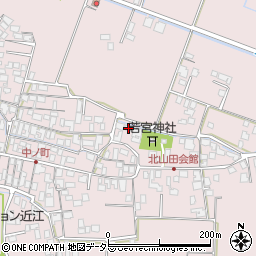 滋賀県草津市北山田町860周辺の地図