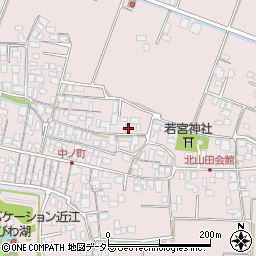 滋賀県草津市北山田町873-2周辺の地図