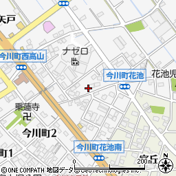 愛知県刈谷市今川町花池82周辺の地図