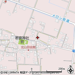 滋賀県草津市北山田町2005周辺の地図