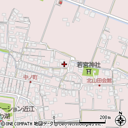 滋賀県草津市北山田町872-2周辺の地図