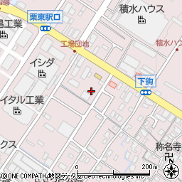 滋賀県栗東市下鈎1747周辺の地図