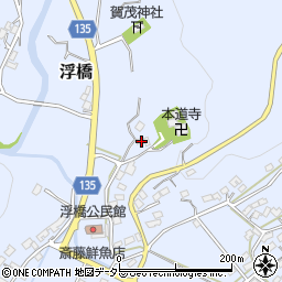静岡県伊豆の国市浮橋225周辺の地図