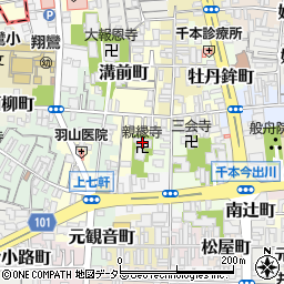 親縁寺周辺の地図