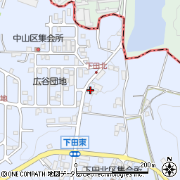 滋賀県湖南市下田623-4周辺の地図