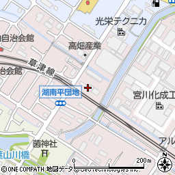 滋賀県栗東市下鈎1172周辺の地図