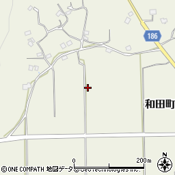 千葉県南房総市和田町下三原周辺の地図