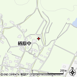 岡山県美作市楢原中539周辺の地図