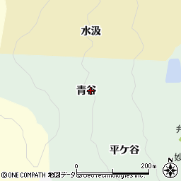 京都府亀岡市大井町南金岐青谷周辺の地図