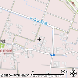 滋賀県草津市北山田町2467周辺の地図