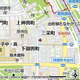 京都府京都市上京区表町22周辺の地図