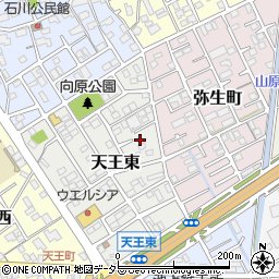 静岡県静岡市清水区天王東11-31-2周辺の地図